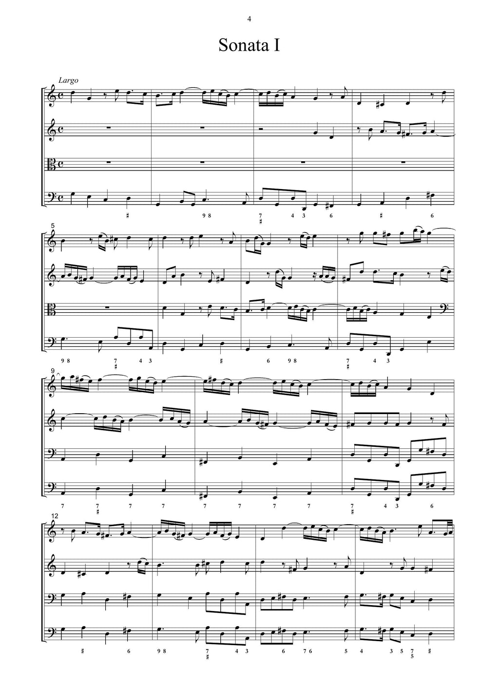 G.A. Avitrano: Sonate a tre op.1 (Napoli, 1697)