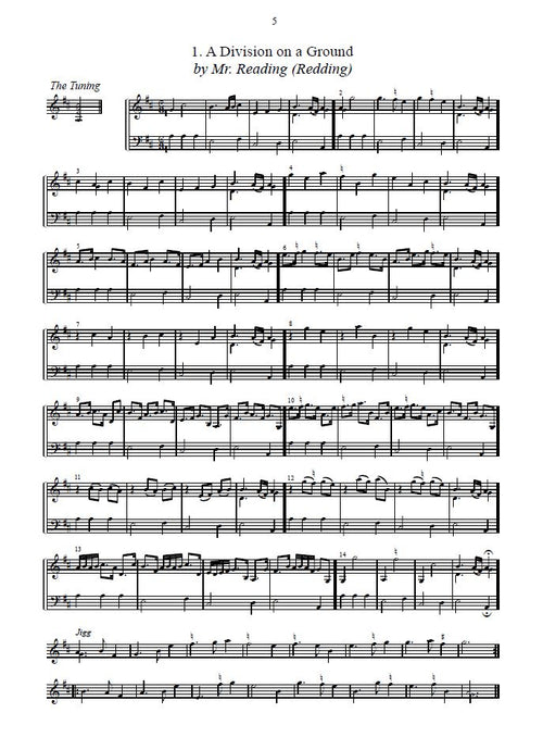AA VV: The division violin (London, 1684)