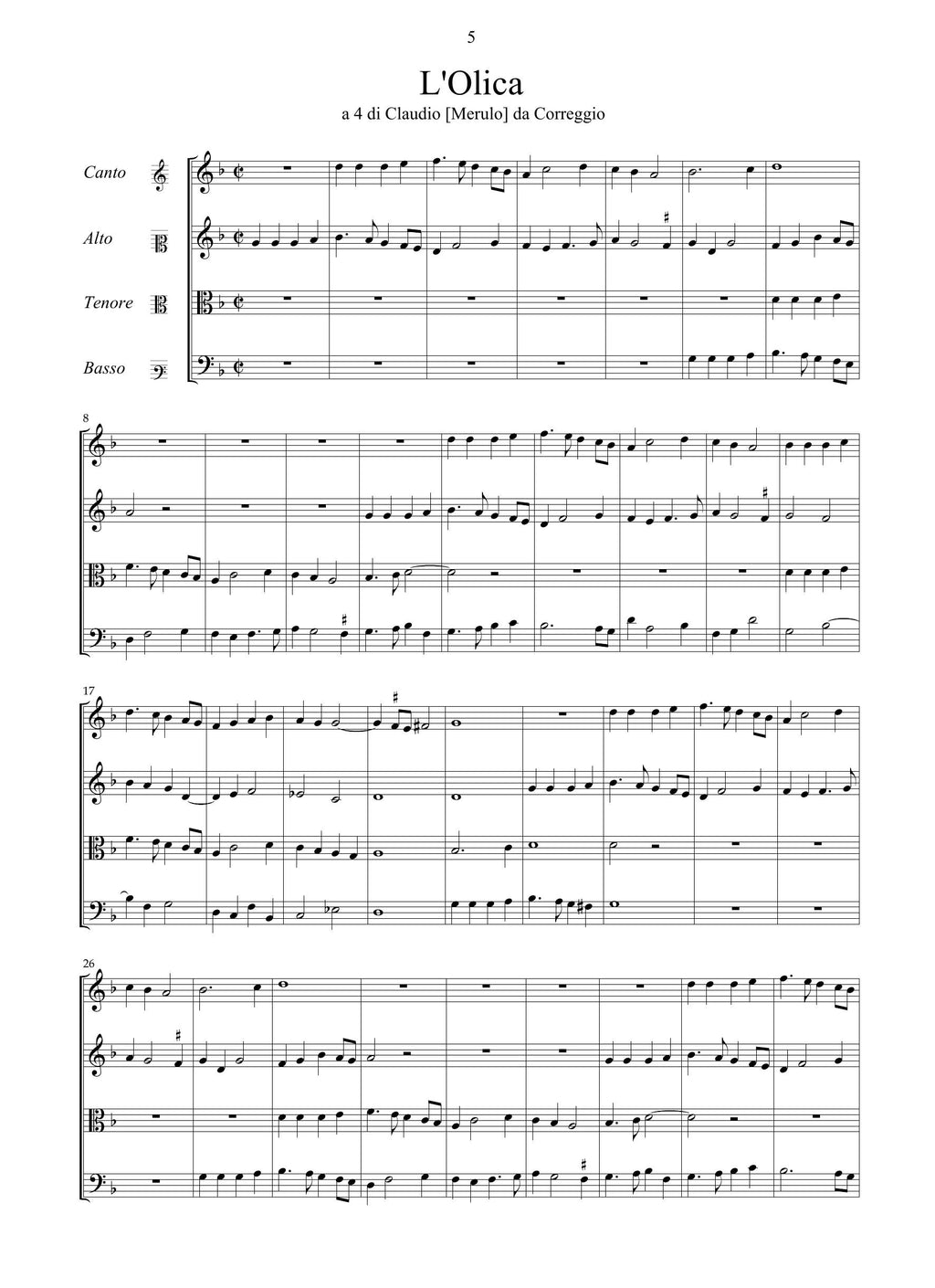 AA VV: Canzon di diversi per sonar con ogni sorte di stromenti a quattro, cinque & sei voci (libro primo)(Venezia, 1588)