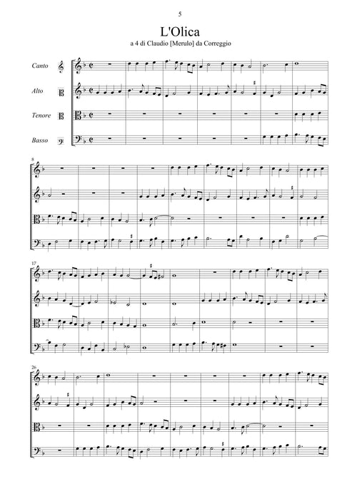 AA VV: Canzon di diversi per sonar con ogni sorte di stromenti a quattro, cinque & sei voci (libro primo)(Venezia, 1588)