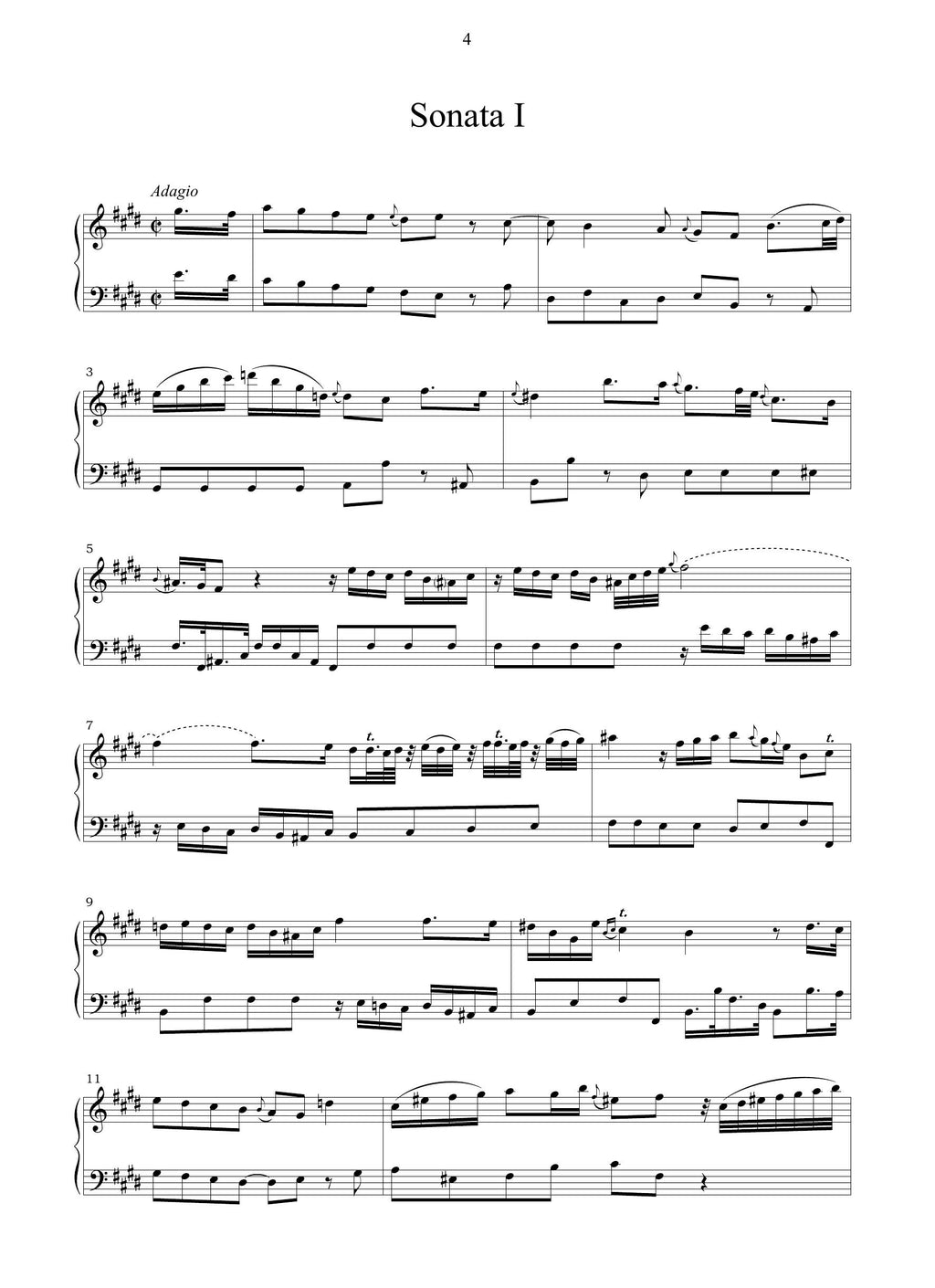 F. Benda: 6 Sonate op.1 (Paris, 1763)