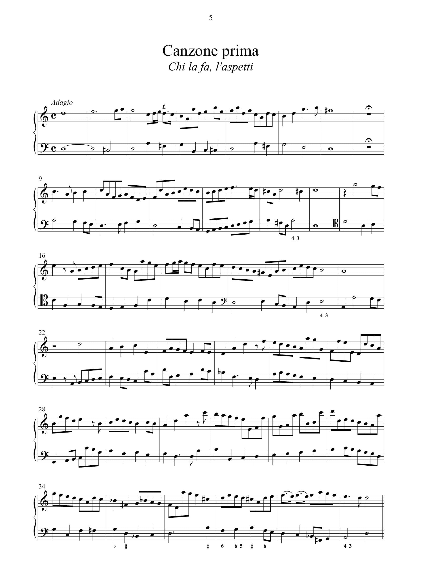 A. Berardi: Sinfonie a violino solo op.7 (Bologna, 1670)