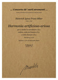 H.I.F. Biber: Harmonia artificioso-ariosa (Nürnberg, 1712)