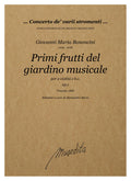 G.M. Bononcini: Primi frutti del giardino musicale op.1 (Venezia, 1666)