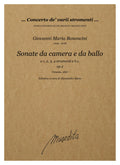 G.M. Bononcini: Sonate da camera e da ballo a 1.2.3. e 4. op.2 (Venezia, 1667)