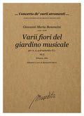 G.M. Bononcini: Varii fiori del giardino musicale op.3 (Bologna, 1669)