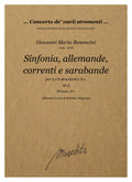 G.M. Bononcini: Sinfonia, allemande, correnti, sarabande a 5 e a 6 op.5 (Bologna, 1671)