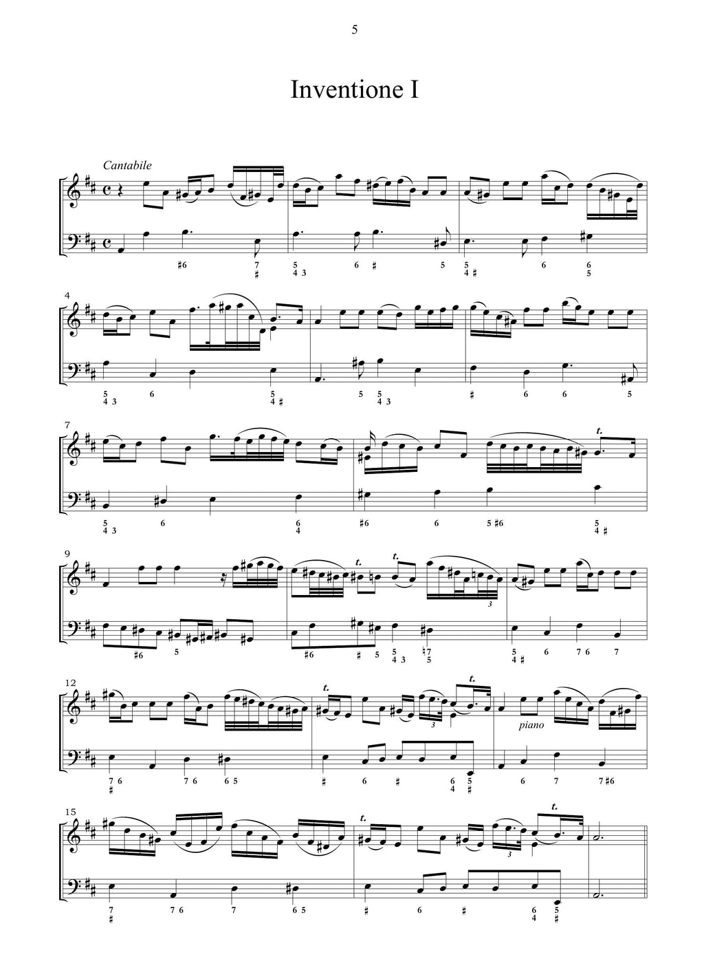 F.A. Bonporti: La Pace. Inventione a violino solo col basso continuo op.10 (Amsterdam, s.a.)