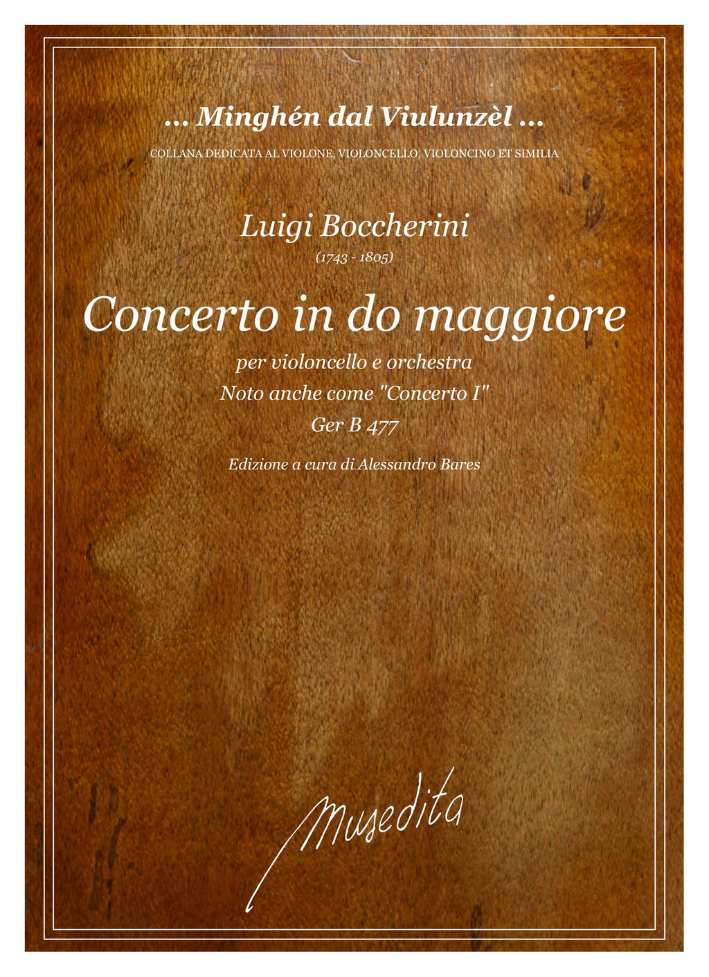 L. Boccherini: Concerto in do maggiore GerB 477