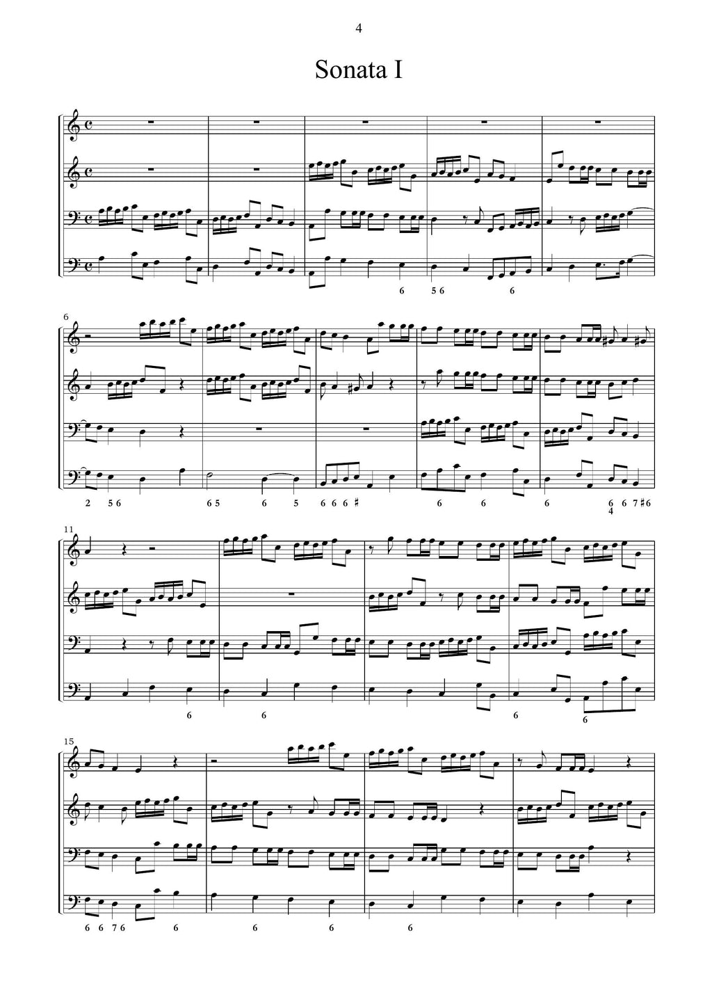 Ph.Fr. Buchner: Harmonia instrumentalis op.5 (Würzburg, 1664)