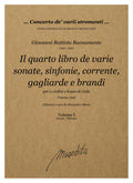 G.B. Buonamente: Il quarto libro de varie sonate, sinfonie, gagliarde, correnti e brandi (Venezia, 1626)
