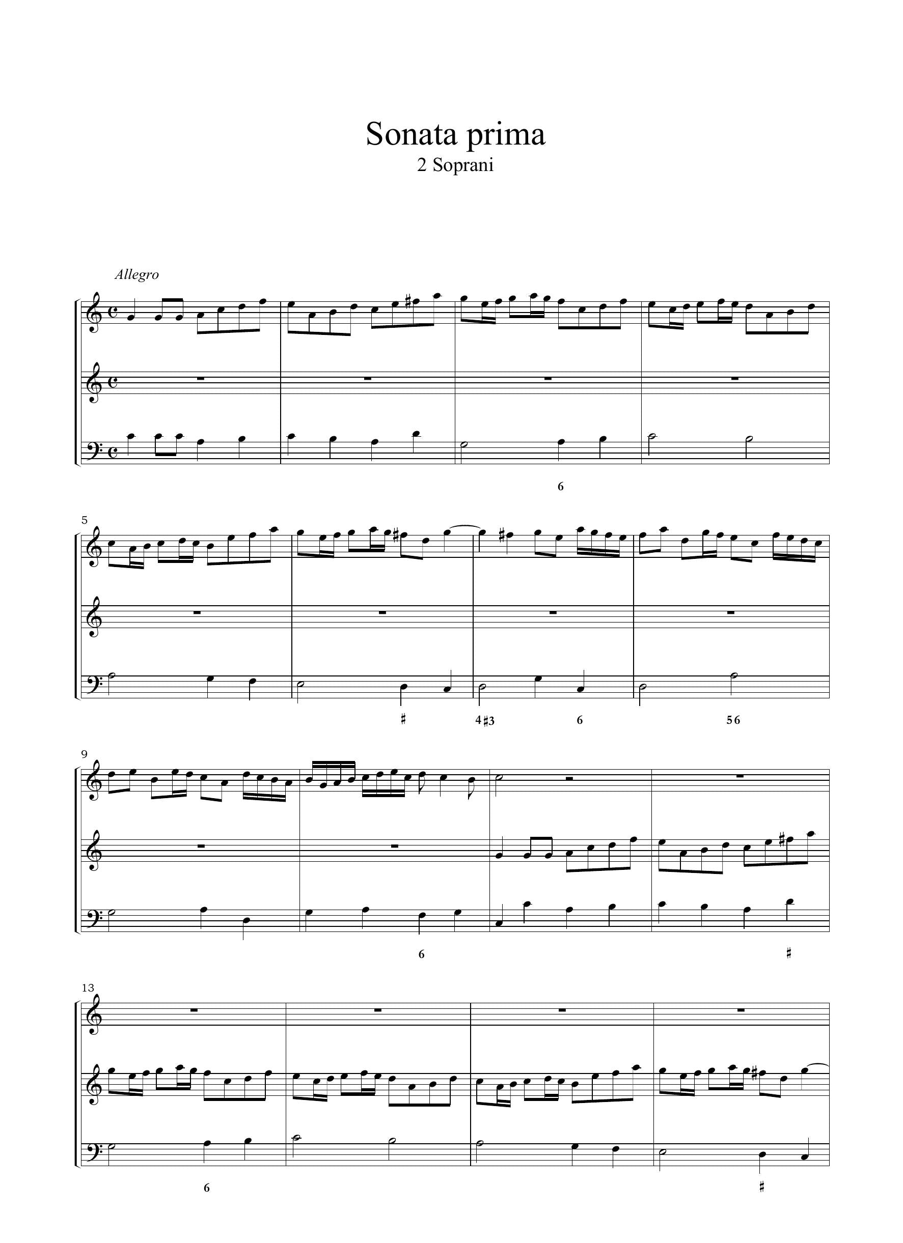 D. Castello: Sonate concertate in stil moderno (libro primo)(Venezia, 1629)