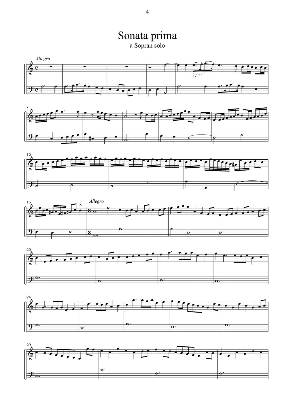 D. Castello: Sonate concertate in stil moderno (libro secondo)(Venezia, 1644)