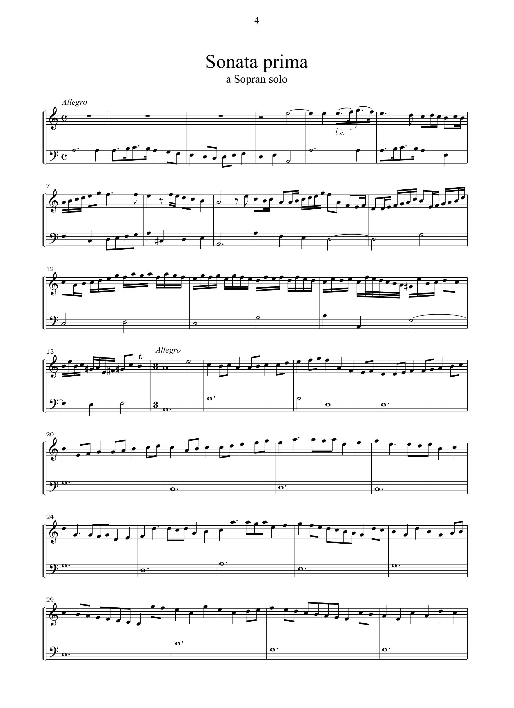 D. Castello: Sonate concertate in stil moderno (libro secondo)(Venezia, 1644)