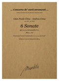 G.P. & A. Cima: 6 Sonate (Milano, 1610)