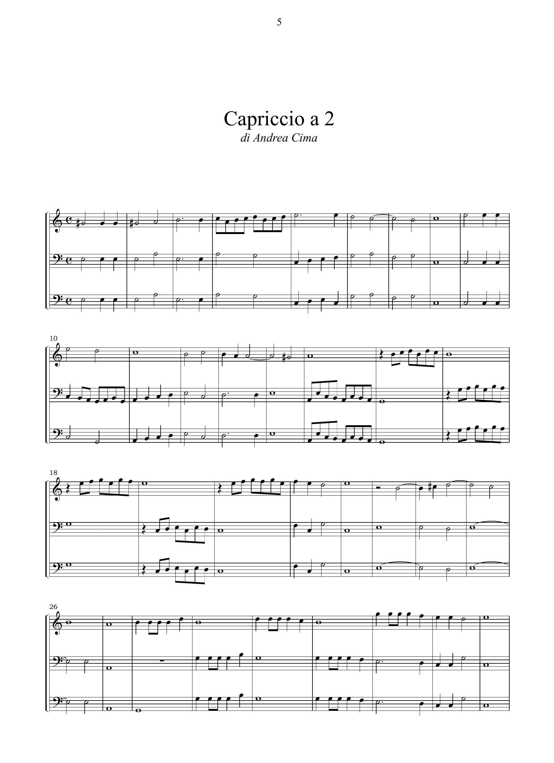 G.P. & A. Cima: 6 Sonate (Milano, 1610)