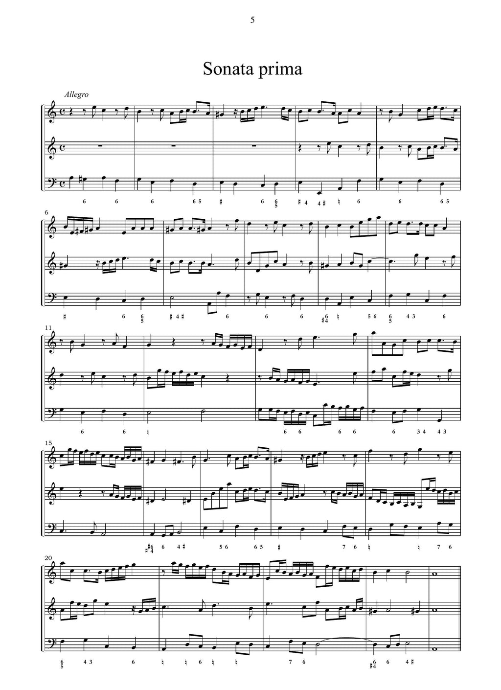 G. Colombi: La lira armonica op.2 (Bologna, 1673)