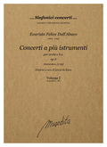 E.F. Dall'Abaco: Concerti a più istrumenti op.6 (Amsterdam, [1735])