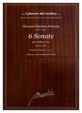 G.B. Fontana: 6 Sonate per violino e b.c. (Venezia, 1641)