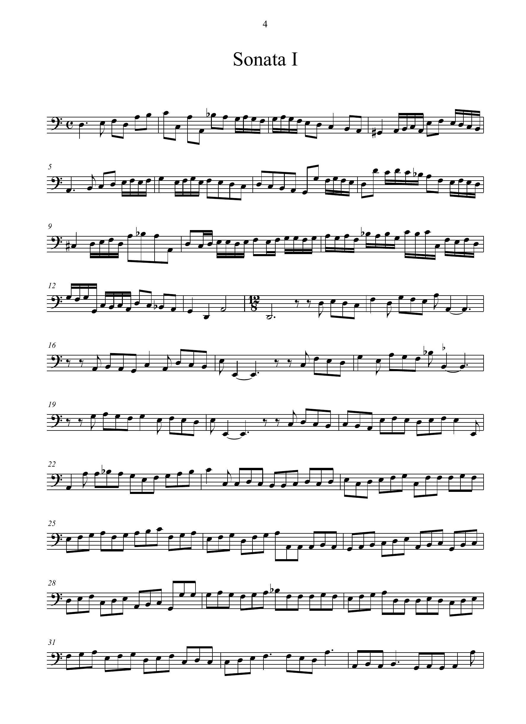 D. Galli: Trattenimento musicale ([Parma, 1691])