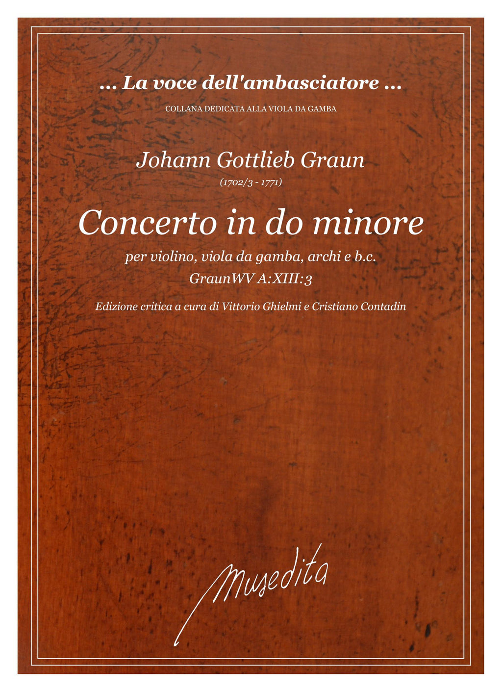 J.G. Graun: Concerto in do minore GraunWV A:XIII:3