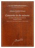 J.G. Graun: Concerto in do minore GraunWV A:XIII:3