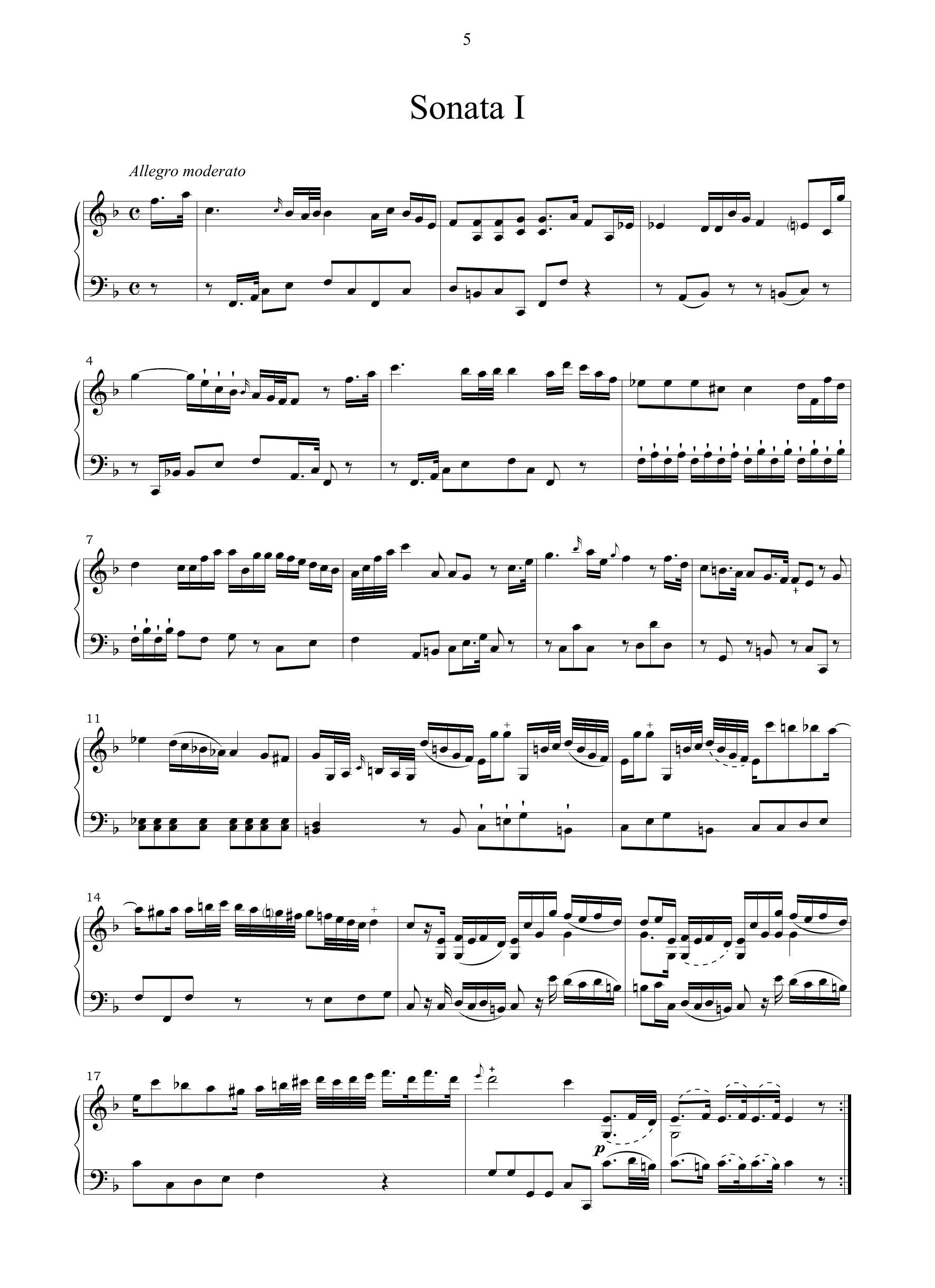 F.J. Haydn: 6 Sonate op.23, Hob VI:1-6 (Paris, [1775])