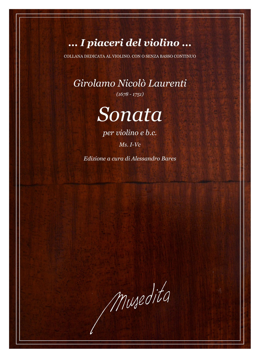 G.N. Laurenti: Sonata (Ms, I-Vnm)
