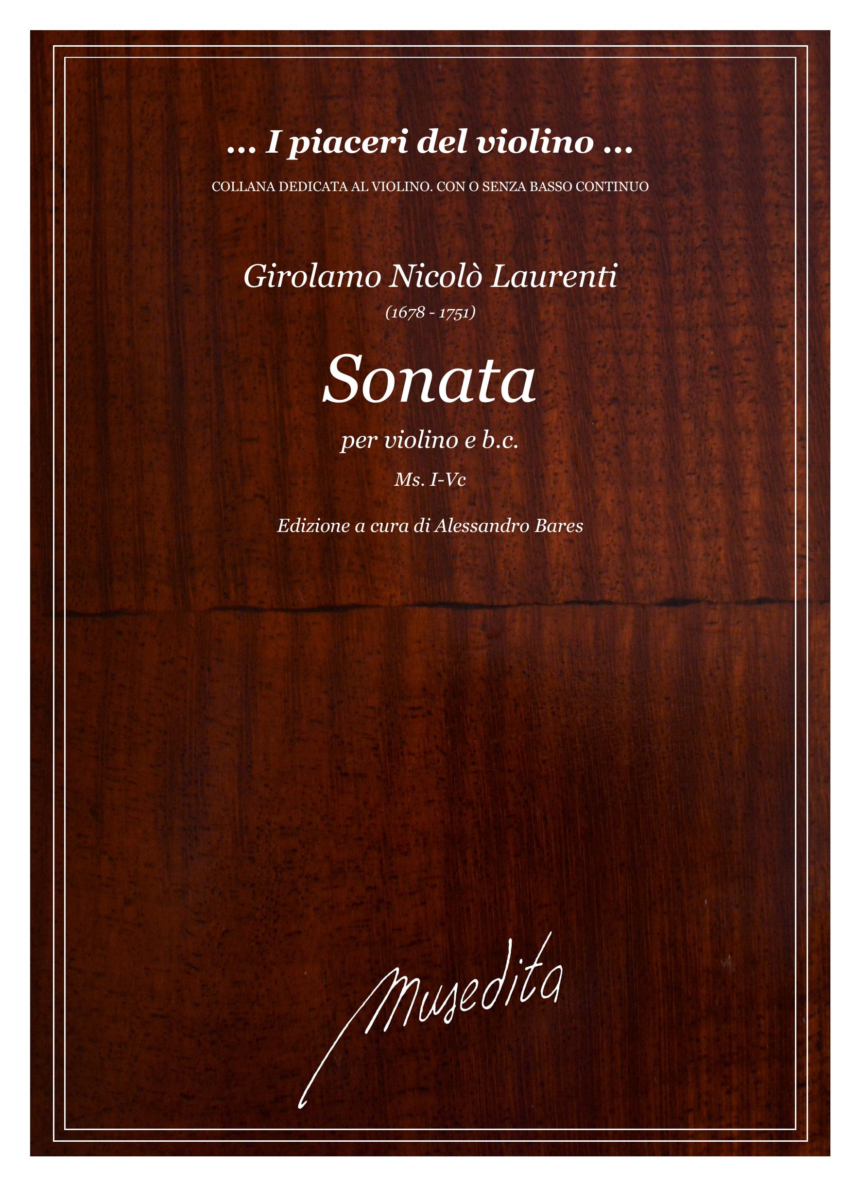 G.N. Laurenti: Sonata (Ms, I-Vnm)