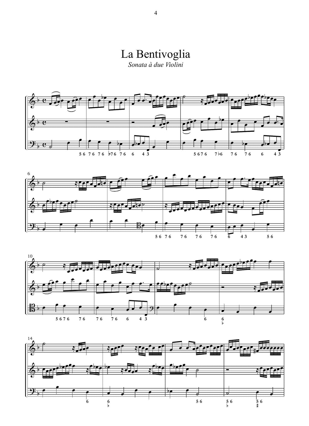 G. Legrenzi: Sonate op.8 (Bologna, 1671)