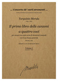 T. Merula: Il primo libro delle canzoni a quattro voci (Venezia, 1615)