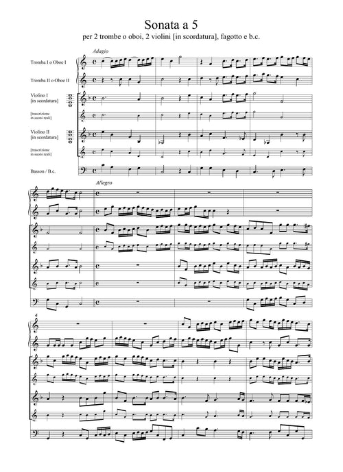 A. Melani: Sonata a 5