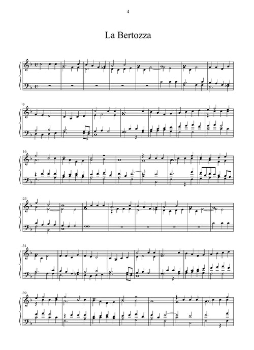 A. Mortaro: Primo libro de canzoni da sonare (Venezia, 1600) (versione per organo)