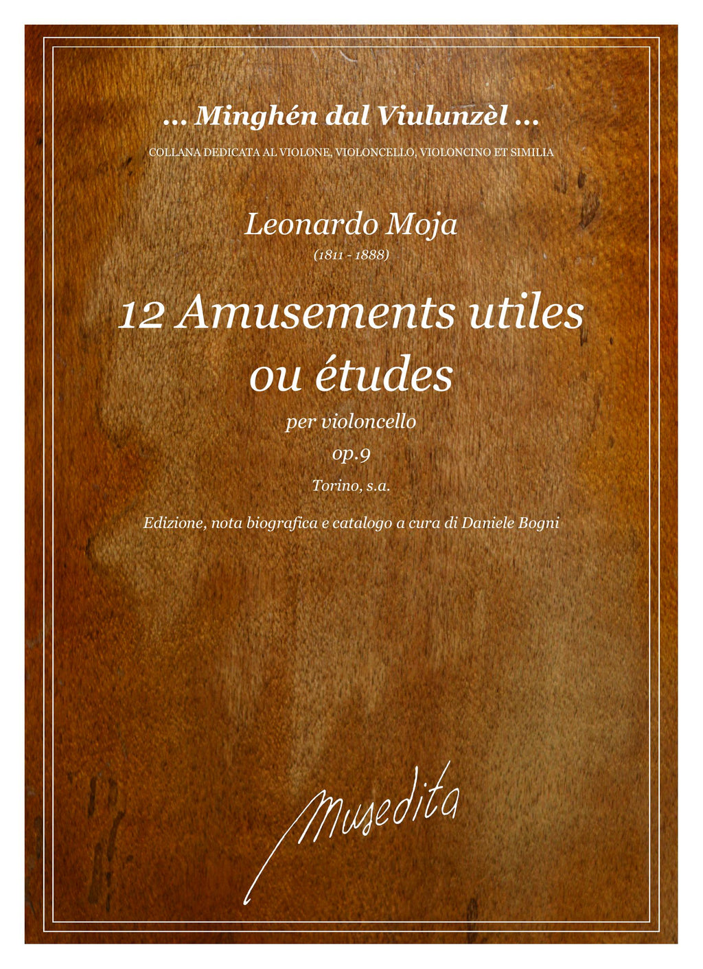 L. Moja: 12 Amusements utiles ou études op.9 (Torino, s.a.)