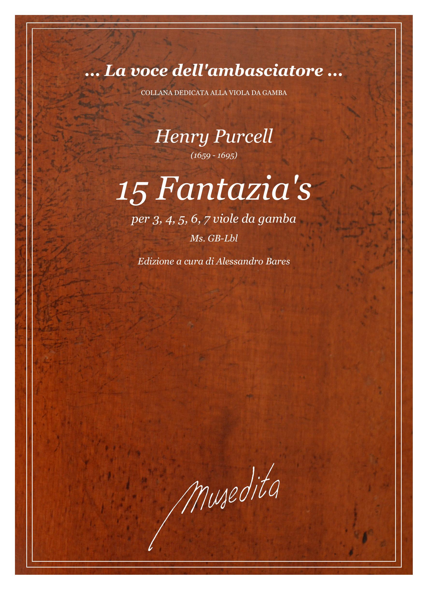 H. Purcell: 15 Fantazias (Ms, GB-Lbl)
