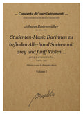 J. Rosenmüller: Studenten-Music (Leipzig, 1654)