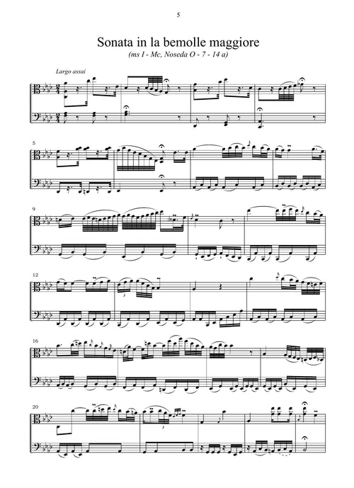 A. Rolla: Sonata in la bemolle maggiore (Ms, I-Mc)