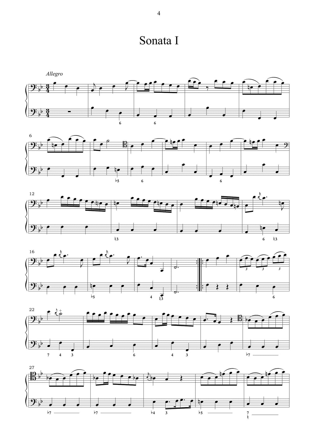 G.B. Sammartini: 6 Sonate op.4 (Paris, [1742])