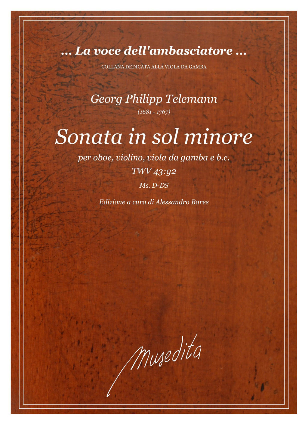 G.Ph. Telemann: Sonata in sol minore TWV 43:g2