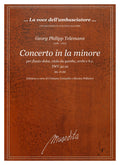 G.Ph. Telemann: Concerto in la minore TWV 52:a1