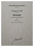 G. Torelli: Sonate a tre op.1 (Bologna, 1686)