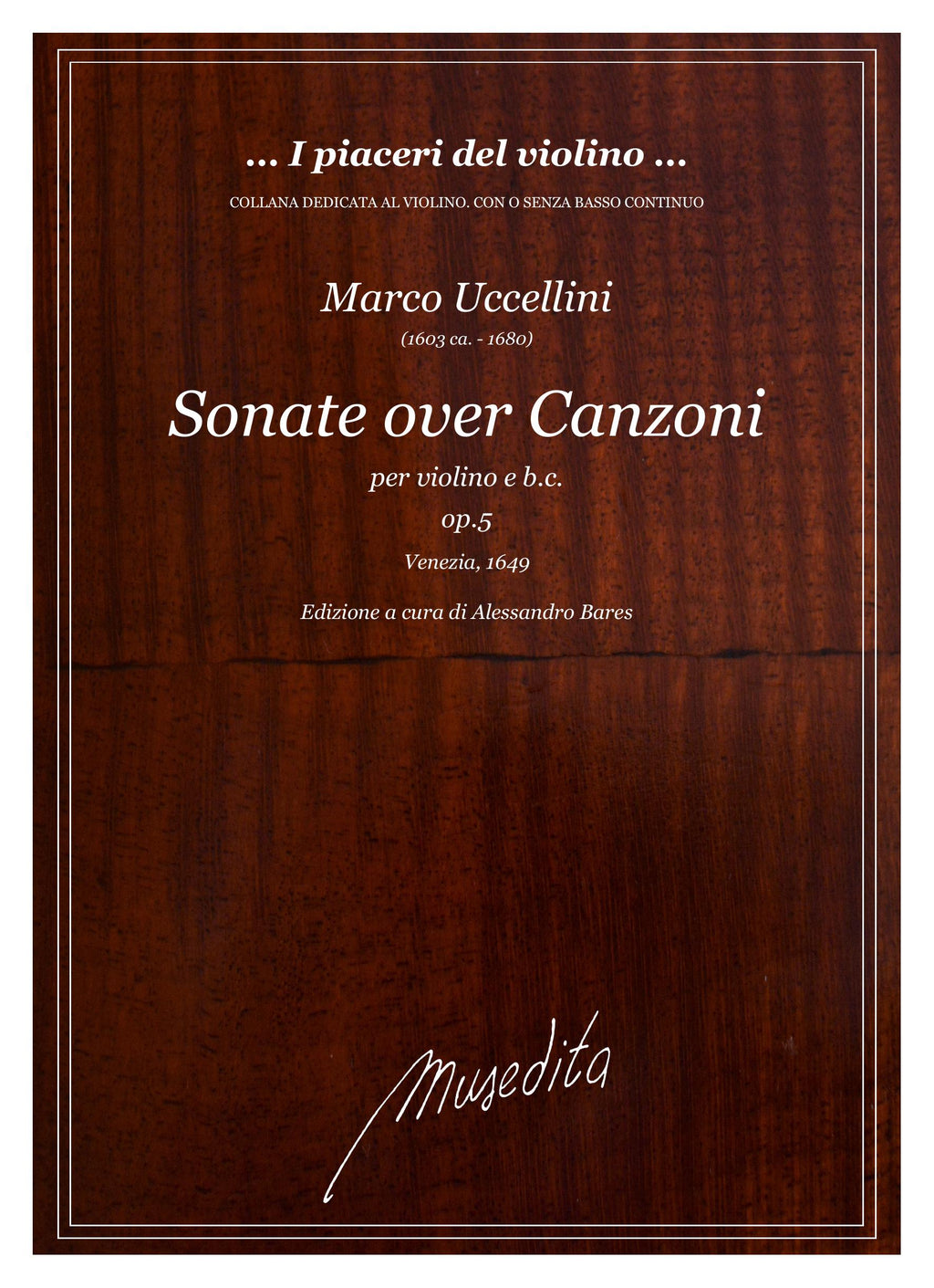 M. Uccellini: Sonate over Canzoni op.5 (Venezia, 1649)