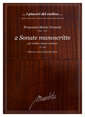 F.M. Veracini: 2 Sonate (Ms, D-Dl)