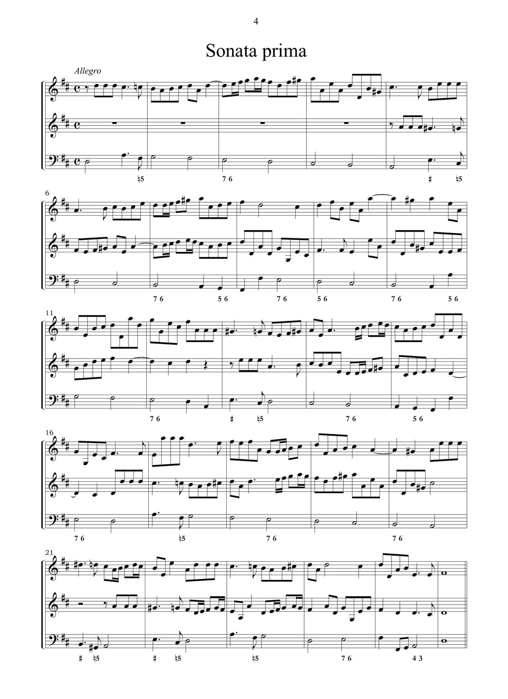 G.B. Vitali: Sonate op.2 (Bologna 1667)