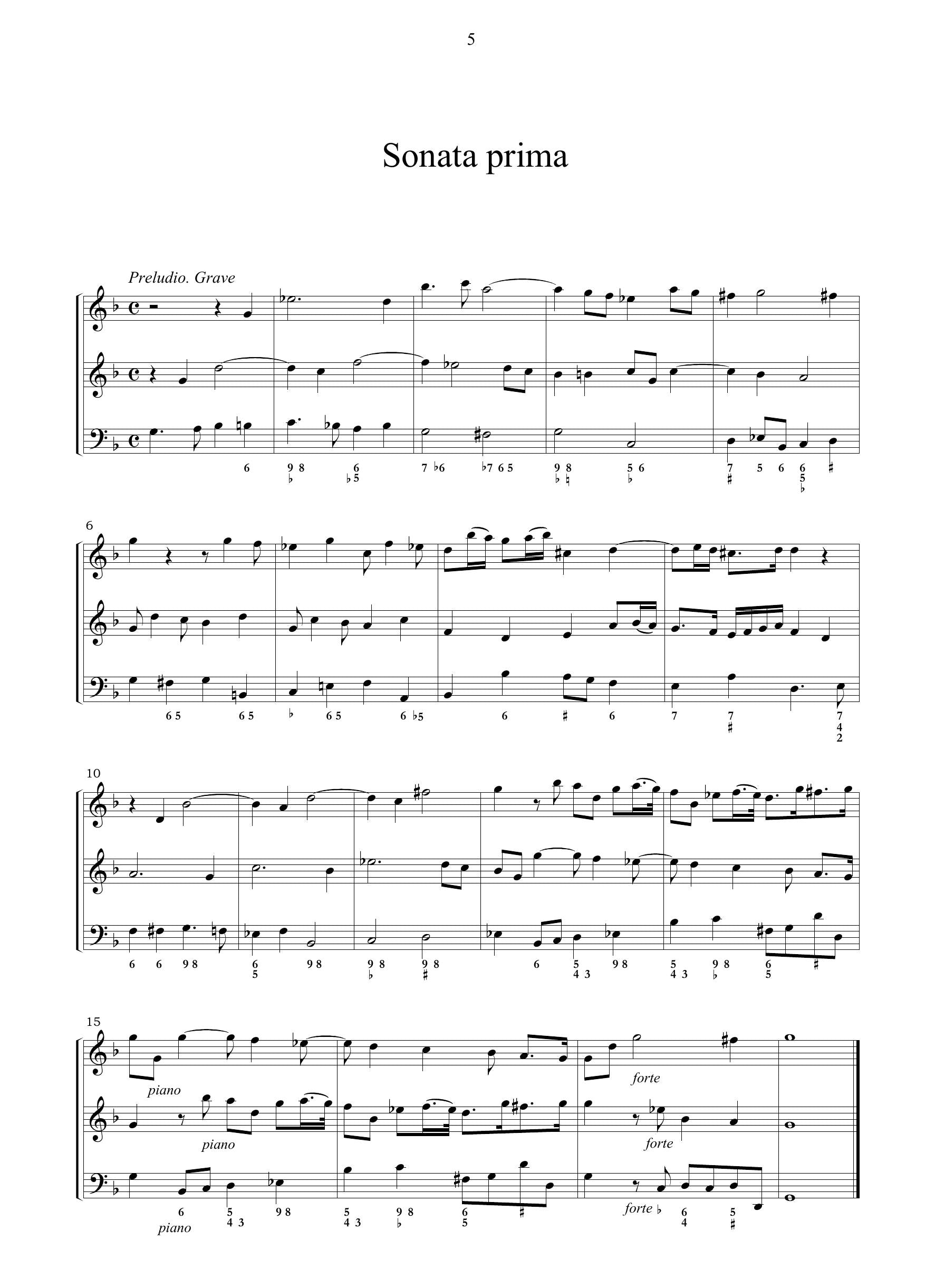 A. Vivaldi: Sonate da camera op.1 (Paris, s.a.)