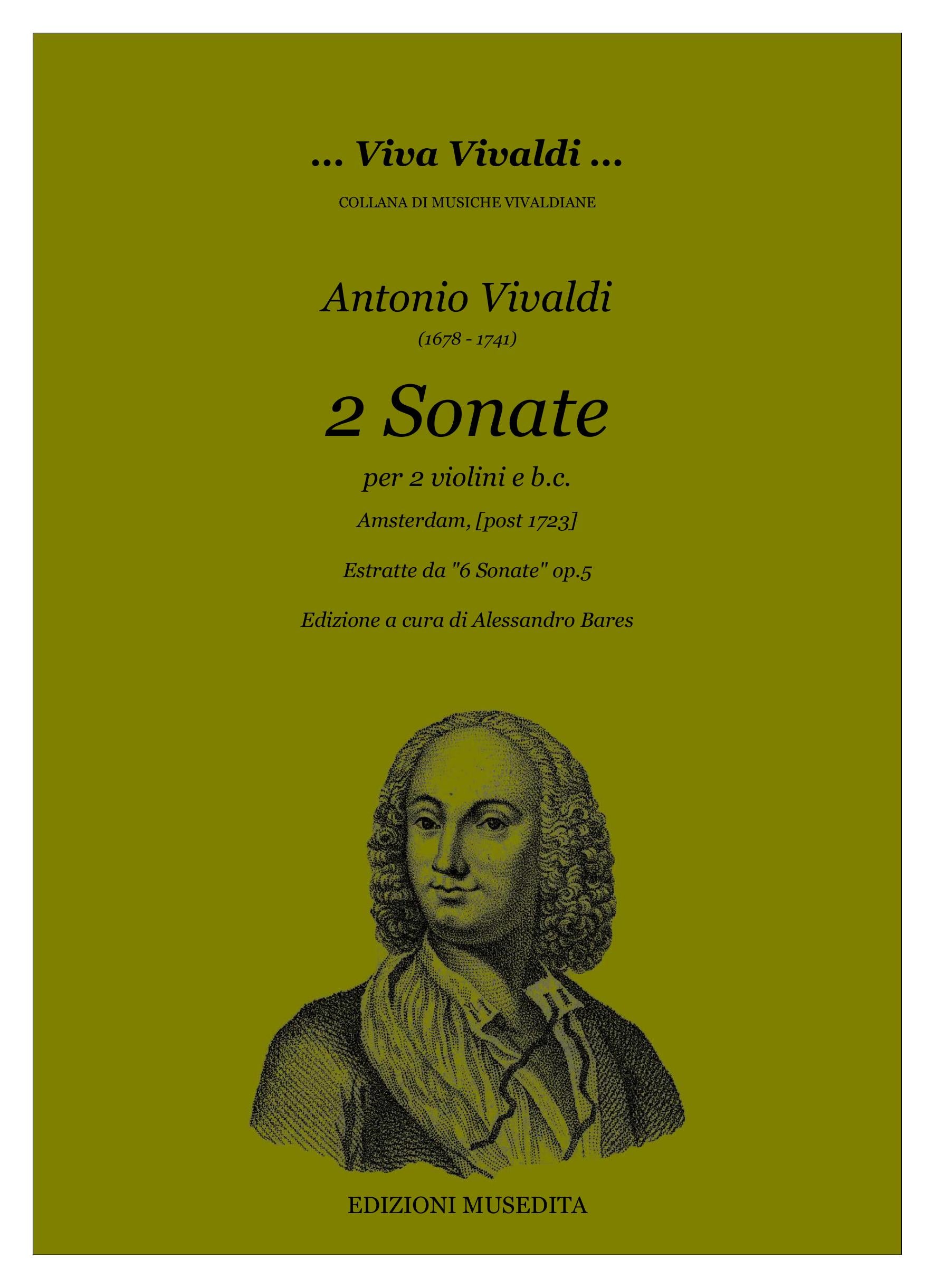 A. Vivaldi: 2 Sonate dall'op.5 (Amsterdam, post 1723)