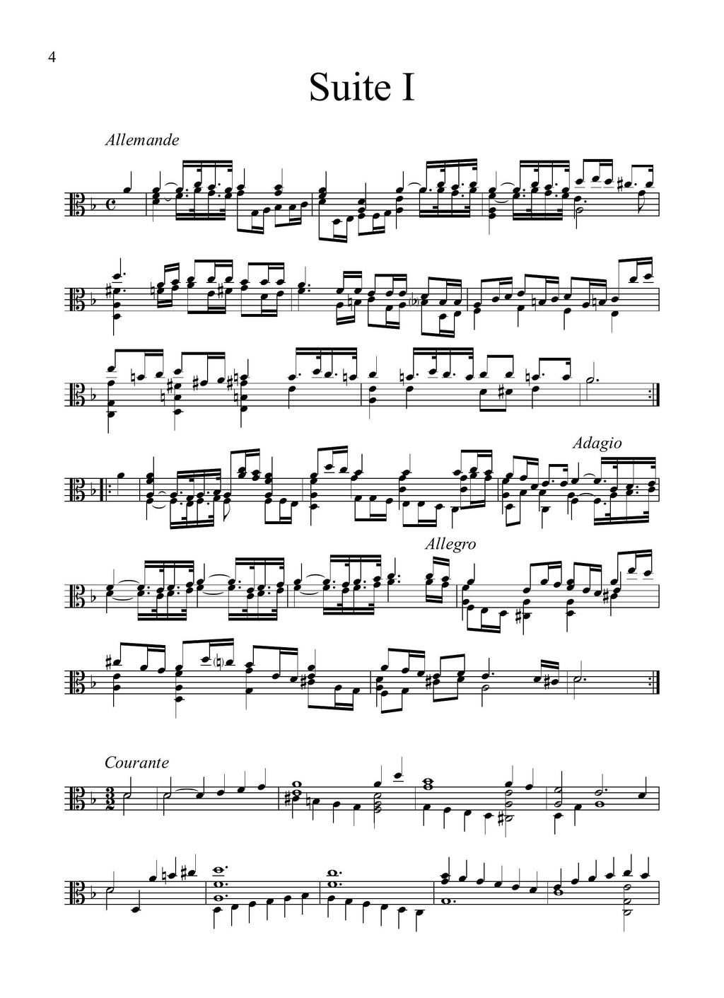 J.P. Westhoff: 6 Suites