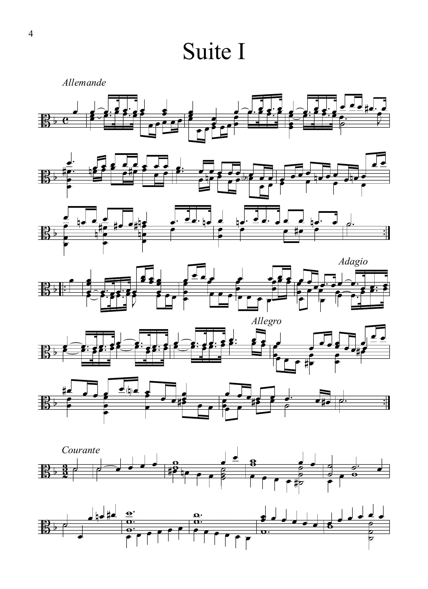 J.P. Westhoff: 6 Suites